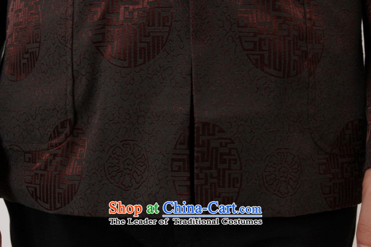 The elderly in the Arthur Min Tang dynasty China wind collar dress too Shou Yi wedding services will Chinese male Tang jackets wine red XXL picture, prices, brand platters! The elections are supplied in the national character of distribution, so action, buy now enjoy more preferential! As soon as possible.