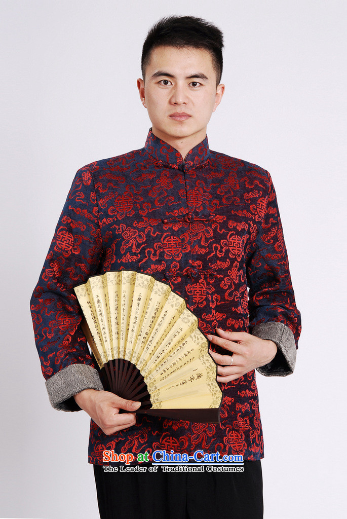 Tang Dynasty Joseph Pang Men long-sleeved sweater Tang blouses Men's Jackets Tang cotton waffle add -A black XXL picture, prices, brand platters! The elections are supplied in the national character of distribution, so action, buy now enjoy more preferential! As soon as possible.