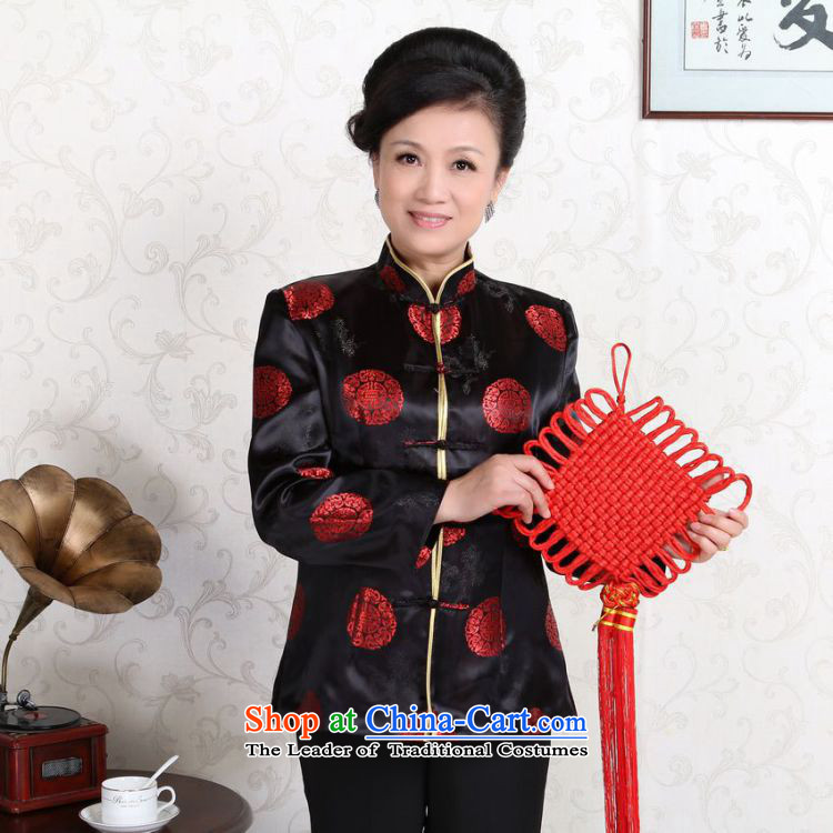 The elderly in the Arthur Min Tang dynasty couples with collar China wind dress too Shou Yi wedding services will -D black women XXXL picture, prices, brand platters! The elections are supplied in the national character of distribution, so action, buy now enjoy more preferential! As soon as possible.