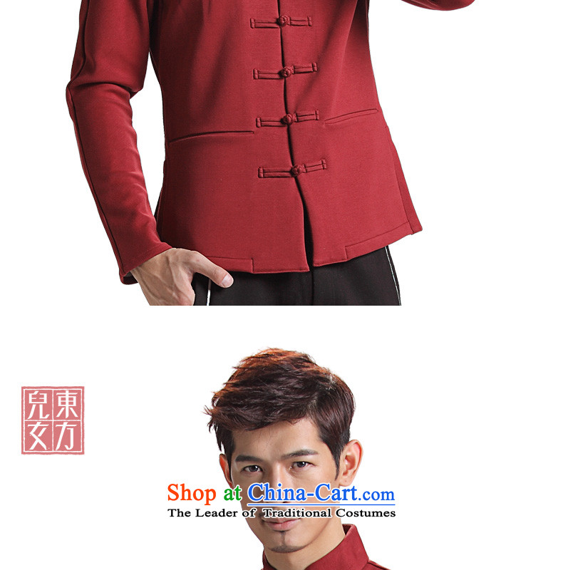 The sons and daughters of the oriental style China wind solid color winter tray clip Tang jackets Youth National Wind Jacket Sau San lounge wine red 165/M picture, prices, brand platters! The elections are supplied in the national character of distribution, so action, buy now enjoy more preferential! As soon as possible.