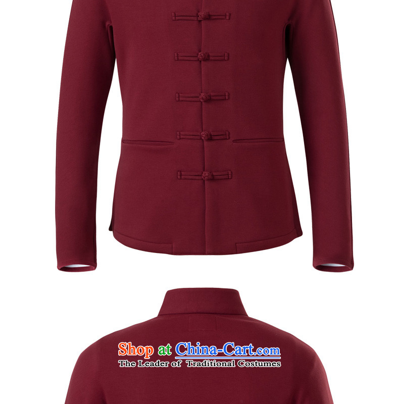 The sons and daughters of the oriental style China wind solid color winter tray clip Tang jackets Youth National Wind Jacket Sau San lounge wine red 165/M picture, prices, brand platters! The elections are supplied in the national character of distribution, so action, buy now enjoy more preferential! As soon as possible.