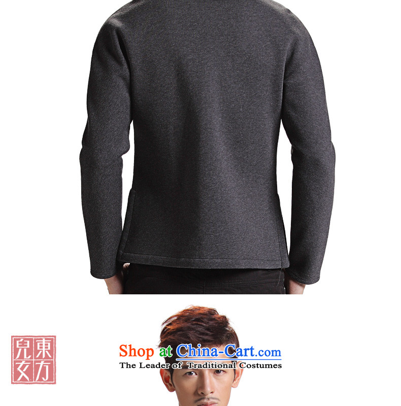 The sons and daughters of the oriental nation disc detained Men's Mock-Neck jackets for winter stylish China wind original design cotton jacket flower gray Tang 170/L picture, prices, brand platters! The elections are supplied in the national character of distribution, so action, buy now enjoy more preferential! As soon as possible.