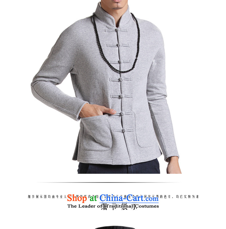 The sons and daughters of the oriental nation disc detained Men's Mock-Neck jackets for winter stylish China wind original design cotton jacket flower gray Tang 170/L picture, prices, brand platters! The elections are supplied in the national character of distribution, so action, buy now enjoy more preferential! As soon as possible.