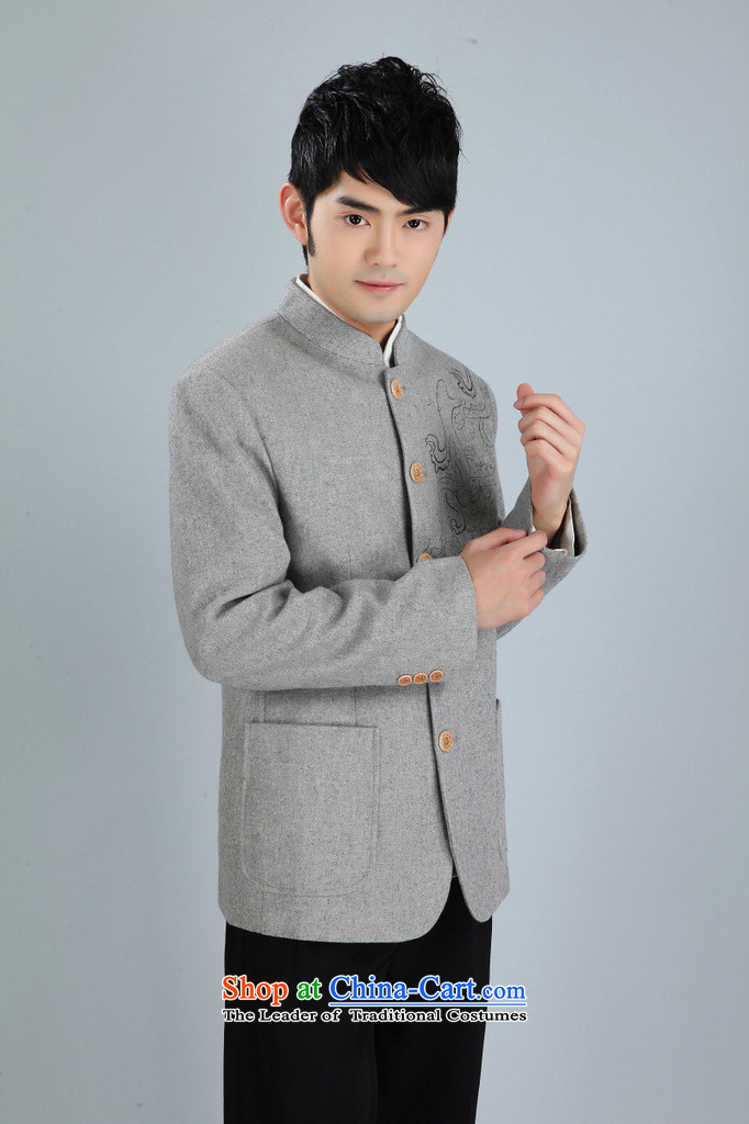 Min Joseph men Chinese tunic jacket collar wool? Tang jackets men Tang dynasty long-sleeved sweater black XXXL picture, prices, brand platters! The elections are supplied in the national character of distribution, so action, buy now enjoy more preferential! As soon as possible.