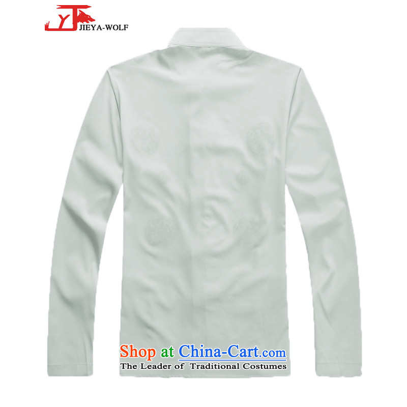 - Wolf JIEYA-WOLF, New Tang dynasty Long-sleeve kit stylish stars of the spring and fall of men Package Boxed set of Tai Chi white 175/L,JIEYA-WOLF,,, shopping on the Internet
