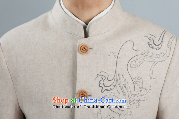 Dan smoke autumn and winter New Men Tang Dynasty Chinese tunic collar Korean wool suits Tang Dynasty to suit dress - 3 black 2XL Photo, prices, brand platters! The elections are supplied in the national character of distribution, so action, buy now enjoy more preferential! As soon as possible.