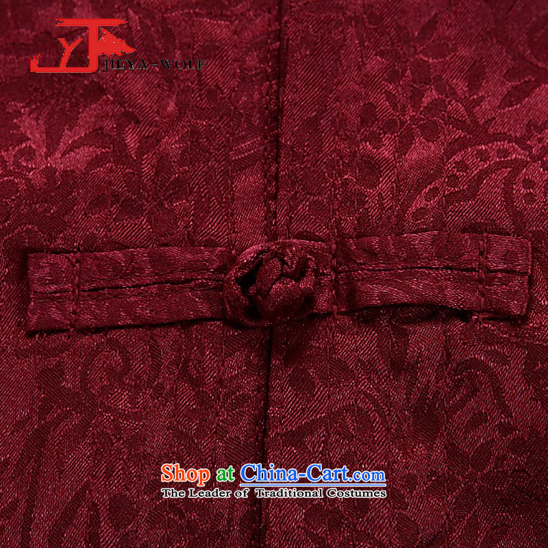 - Wolf JIEYA-WOLF, New Tang dynasty Long-sleeve Kit Stylish spring and fall along the River During the Qingming Festival  of men kit tai chi red 170/M,JIEYA-WOLF,,, shopping on the Internet