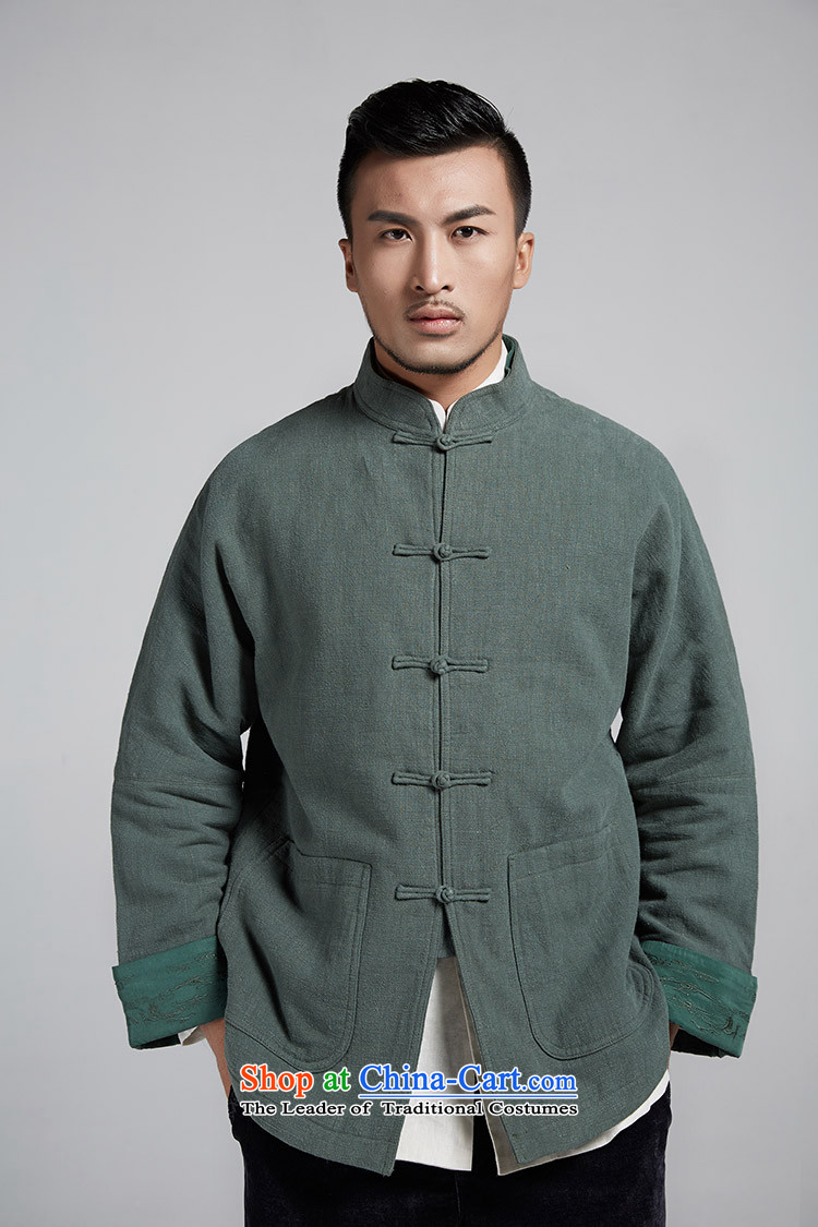 Q Shinsaibashi represented a health (New) Men's men Tang dynasty improved with a color scheme of the sleeve jacket WXZ1106 robe green M picture, prices, brand platters! The elections are supplied in the national character of distribution, so action, buy now enjoy more preferential! As soon as possible.