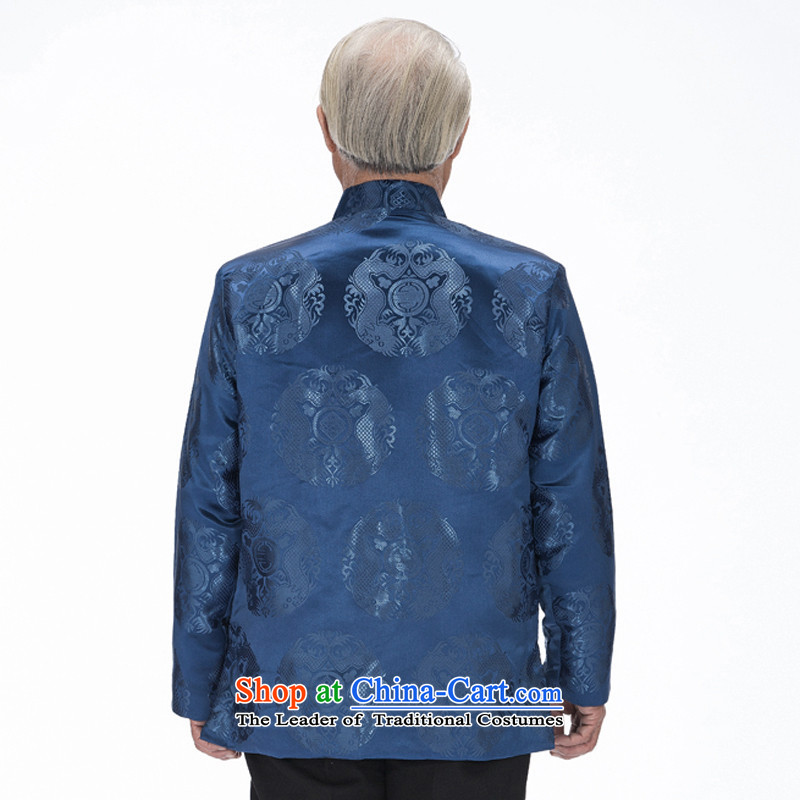 Bosnia and the elderly in the Circle Line thre lung Tang dynasty ãþòâ ethnic Chinese Fall/Winter Collections cotton coat F0758 birthday gifts celebrating the Blue Line and XXXL/190, thre gesaxing) , , , shopping on the Internet