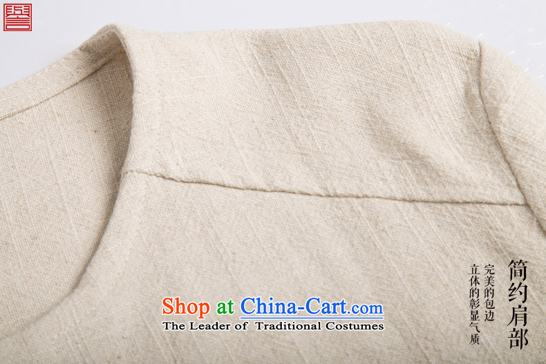 Renowned China wind ma disk load autumn shirt clip New retro men's Sau San ethnic linen long-sleeved shirt wine red in the image (L), prices, brand platters! The elections are supplied in the national character of distribution, so action, buy now enjoy more preferential! As soon as possible.