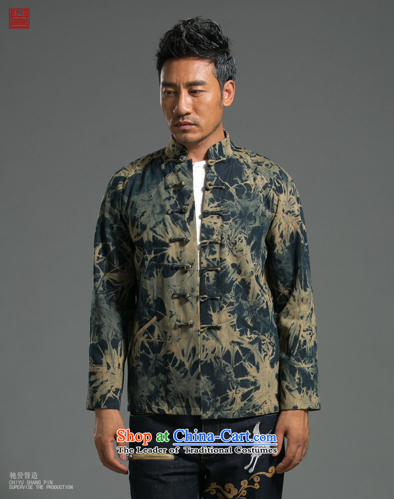 The 2014 autumn renowned new Ma Tang dynasty men's leisure China wind long-sleeved clothing middle-aged men and shallow national large XL Photo, prices, brand platters! The elections are supplied in the national character of distribution, so action, buy now enjoy more preferential! As soon as possible.
