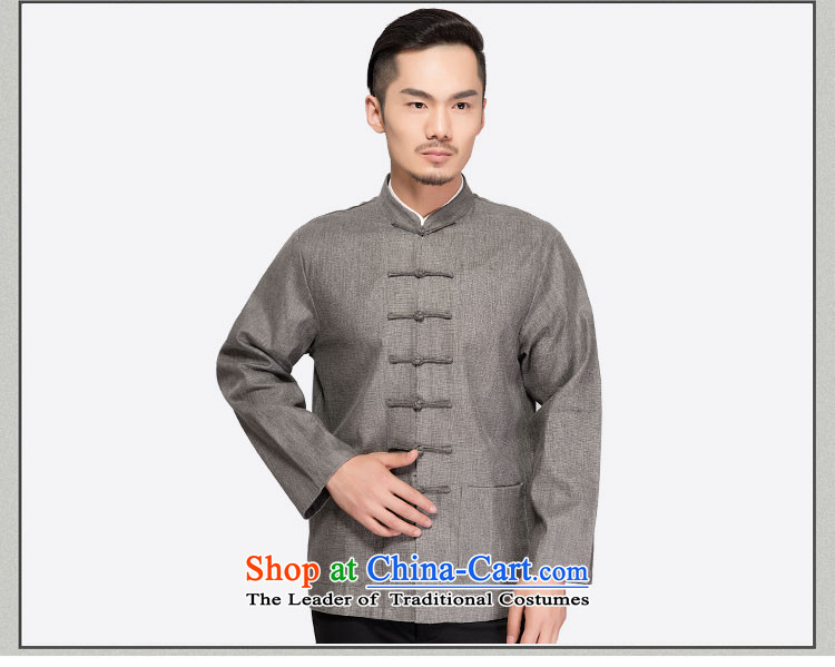 - Wolf JIEYA-WOLF2015, New Tang dynasty men's long-sleeved sweater Stylish spring and autumn Tai Chi) national costumes light gray single layer Chun 170/M picture, prices, brand platters! The elections are supplied in the national character of distribution, so action, buy now enjoy more preferential! As soon as possible.
