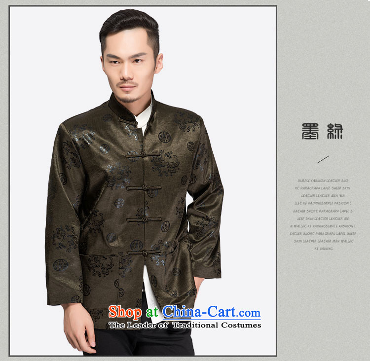 - Wolf JIEYA-WOLF, New Tang dynasty Long-sleeve autumn and winter coats blouses men t-shirt, jacket and dark green cotton 185/XXL pictures folder, prices, brand platters! The elections are supplied in the national character of distribution, so action, buy now enjoy more preferential! As soon as possible.