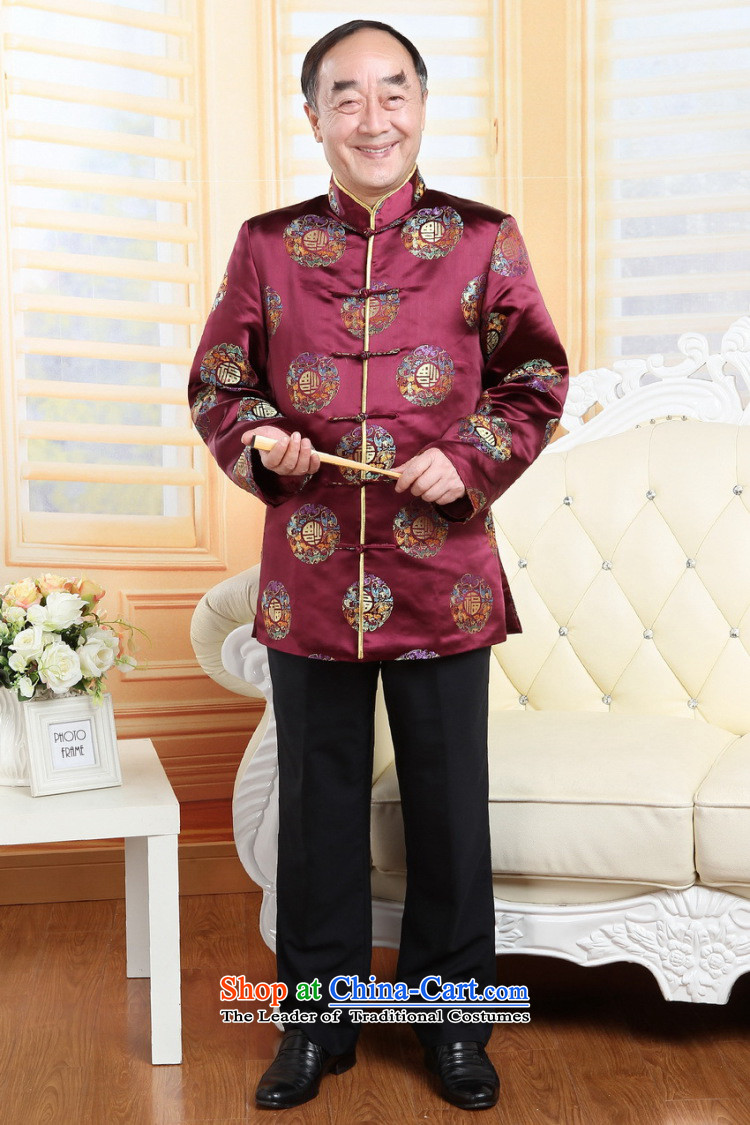 To Jing Ge older couples with Tang dynasty China wind collar dress the wedding service life will red men XXL picture, prices, brand platters! The elections are supplied in the national character of distribution, so action, buy now enjoy more preferential! As soon as possible.