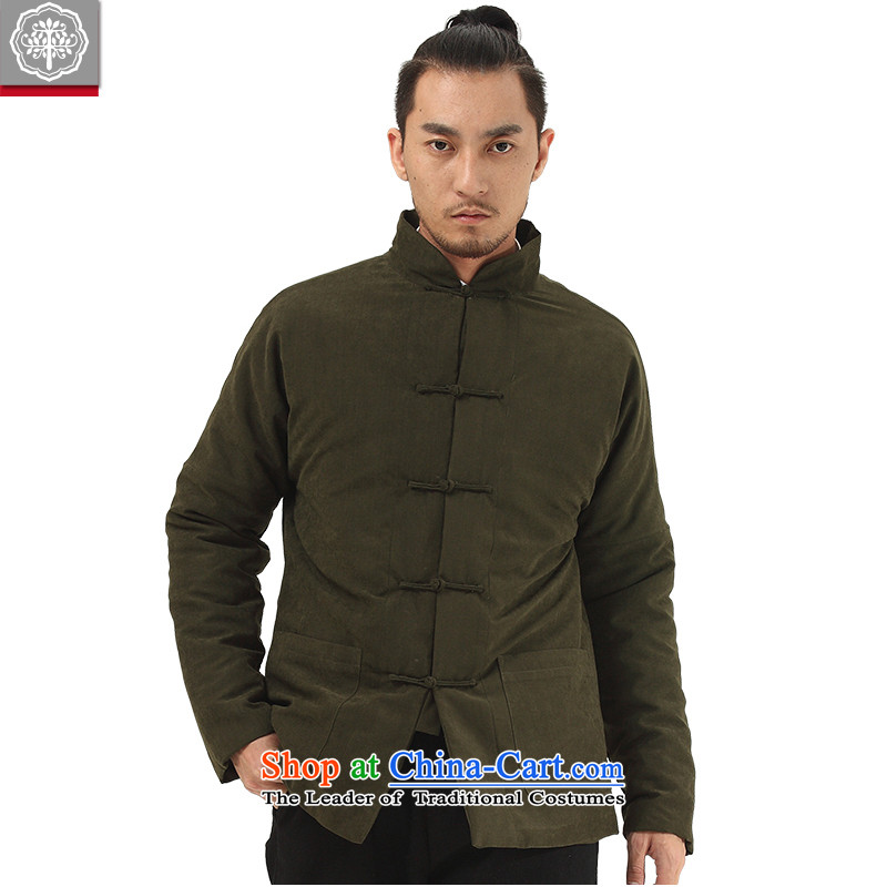 To Tree China wind men Tang Dynasty Chinese men jacket thick cotton Clothes for Winter Campaign, to Hyun-tree (EYENSREE) , , , shopping on the Internet