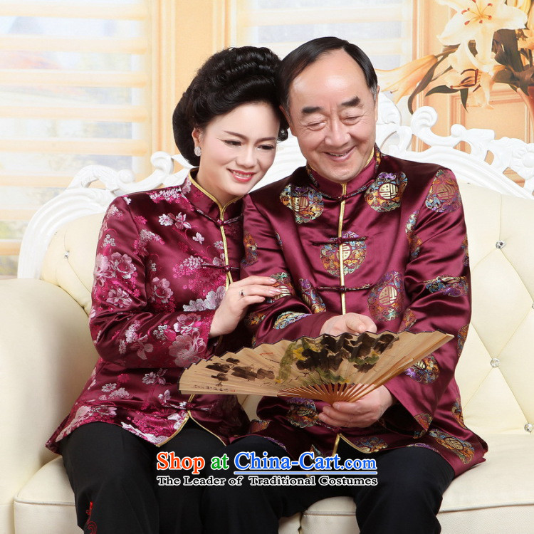 Shanghai, optimization options in Tang Dynasty older couples with collar China wind dress the wedding service life red men M picture, prices, brand platters! The elections are supplied in the national character of distribution, so action, buy now enjoy more preferential! As soon as possible.