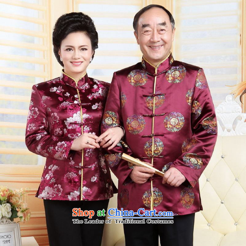 Shanghai, optimization options in Tang Dynasty older couples with collar China wind dress the wedding service life red men in Shanghai, optimize option M , , , shopping on the Internet