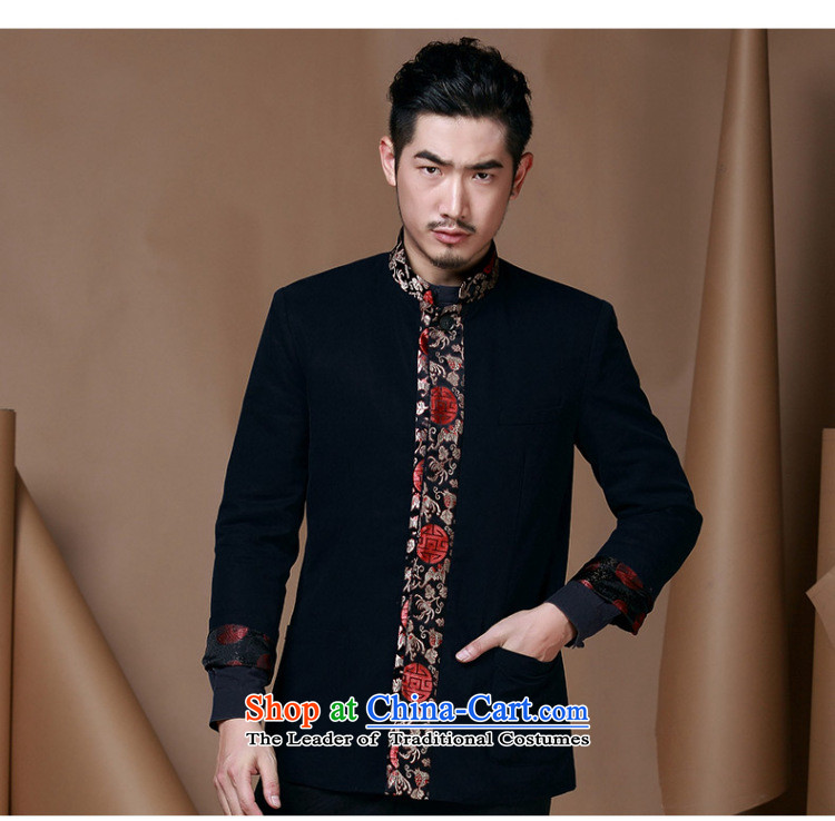 Jockeys Leopard Health China wind men Tang jackets of young men from the Chinese Han-T-shirt national costumes autumn and winter new dresses designer brands red XXXL picture, prices, brand platters! The elections are supplied in the national character of distribution, so action, buy now enjoy more preferential! As soon as possible.