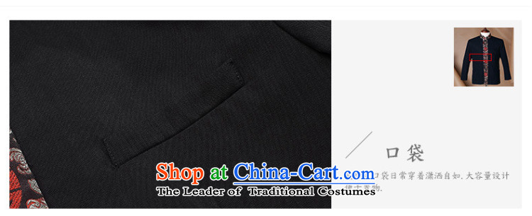 Jockeys Leopard Health China wind men Tang jackets of young men from the Chinese Han-T-shirt national costumes autumn and winter new dresses designer brands red XXXL picture, prices, brand platters! The elections are supplied in the national character of distribution, so action, buy now enjoy more preferential! As soon as possible.