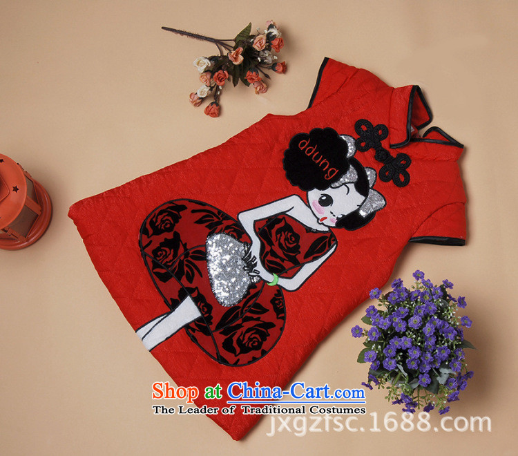 Shanghai, optimization options for autumn and winter cheongsam new child qipao robe girls children in Red Robe X197-a XXL picture, prices, brand platters! The elections are supplied in the national character of distribution, so action, buy now enjoy more preferential! As soon as possible.
