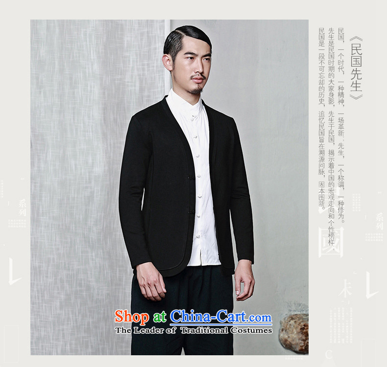 Jockeys Leopard health jacket men fall inside the new Chinese long-sleeved jacket leisure cotton linen Tang Dynasty Cardigan Han-China wind men designer brands black XXL picture, prices, brand platters! The elections are supplied in the national character of distribution, so action, buy now enjoy more preferential! As soon as possible.