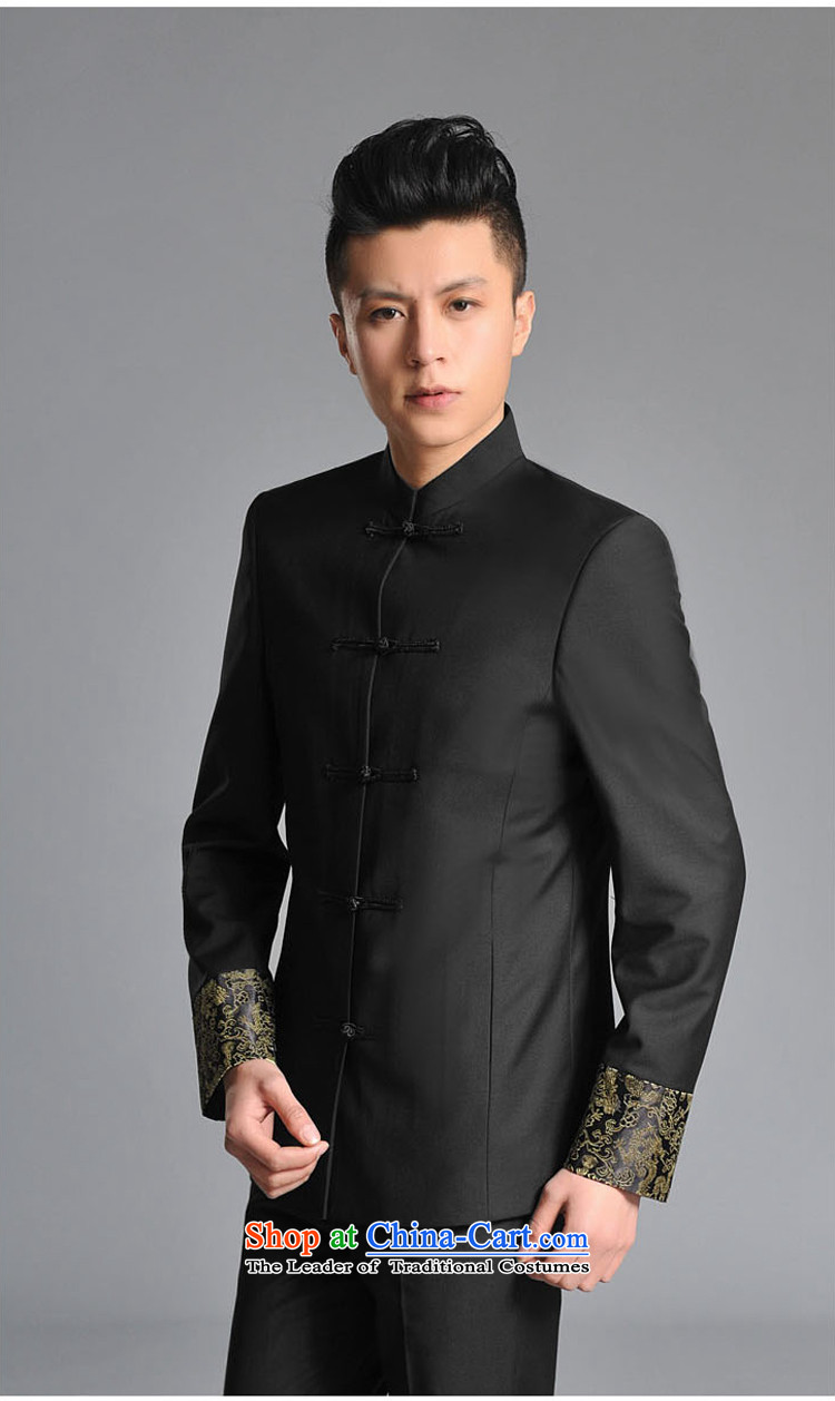 Dan (SE ) Tang dynasty DAINSIDON Men's Mock-Neck Kit Chinese men casual Sau San students with chinese new partners who wedding dress Kit Black XL Photo, prices, brand platters! The elections are supplied in the national character of distribution, so action, buy now enjoy more preferential! As soon as possible.