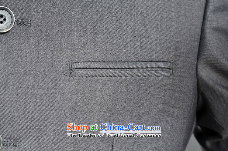 Dan ( DAINSIDON SE) autumn and winter Chinese Men's Mock-Neck Chinese tunic national Chinese students with the bridegroom married young gray suit Zhongshan Gray Chinese tunic S picture, prices, brand platters! The elections are supplied in the national character of distribution, so action, buy now enjoy more preferential! As soon as possible.