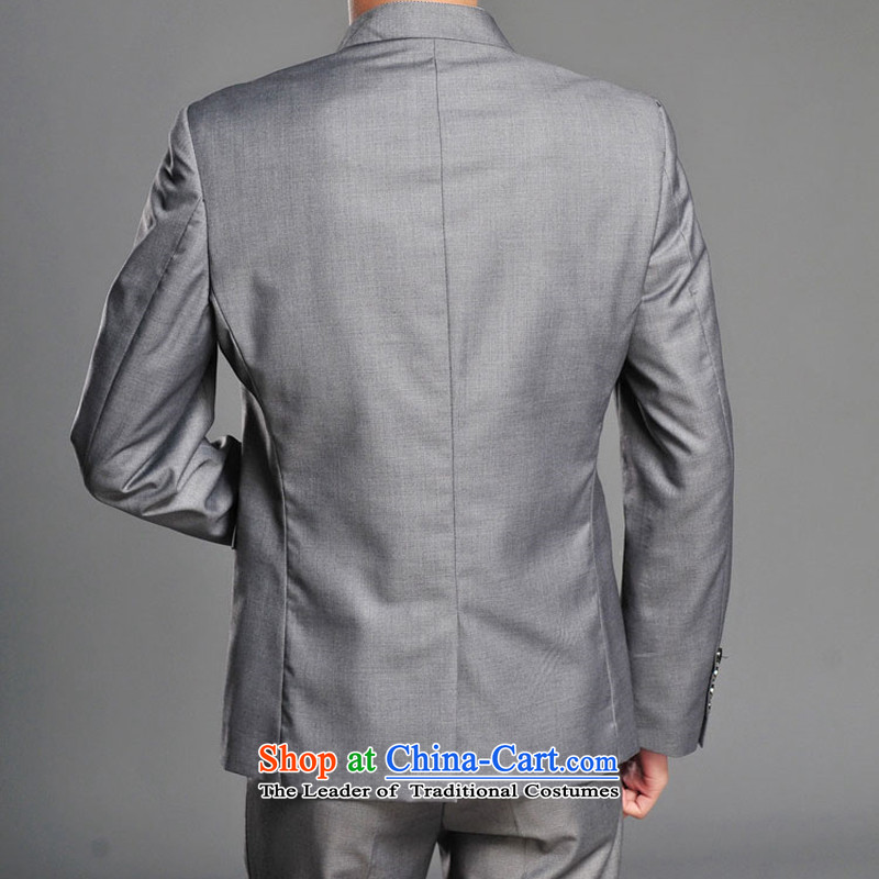 Dan (SE ) Chinese men DAINSIDON Mock-neck Chinese tunic Chinese students with young people with Chinese tunic suit the bridegroom marriage kit gray inserts Zhongshan suit XL, Dan (DAINSIDON SE) , , , shopping on the Internet