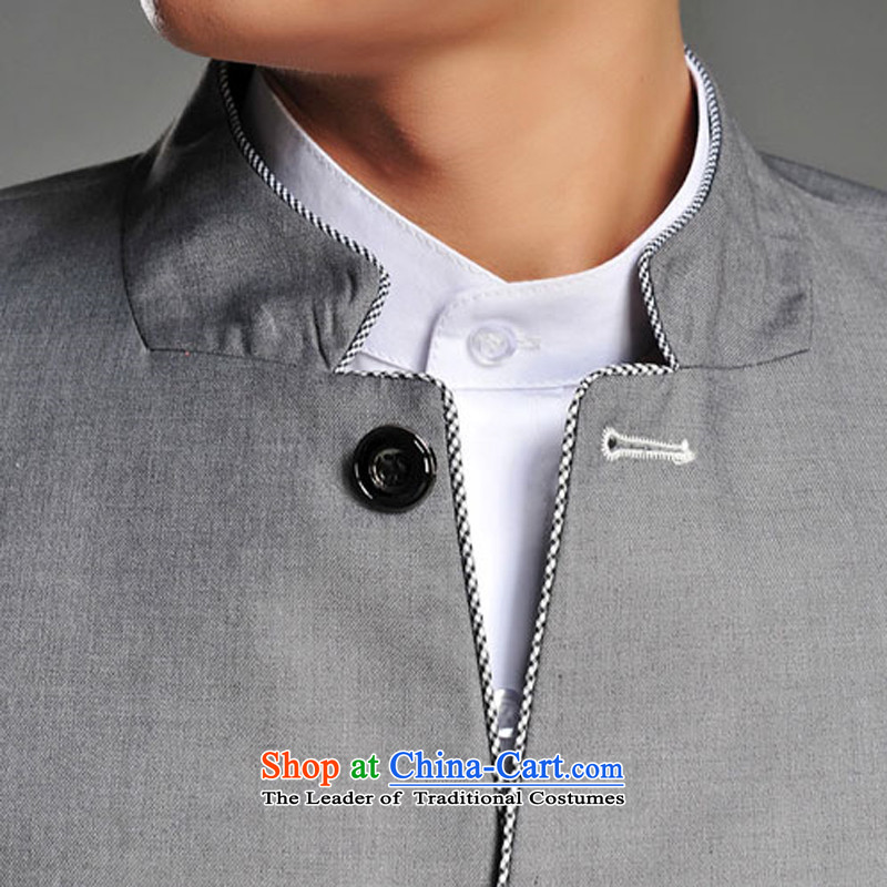 Dan (SE ) Chinese men DAINSIDON Mock-neck Chinese tunic Chinese students with young people with Chinese tunic suit the bridegroom marriage kit gray inserts Zhongshan suit XL, Dan (DAINSIDON SE) , , , shopping on the Internet