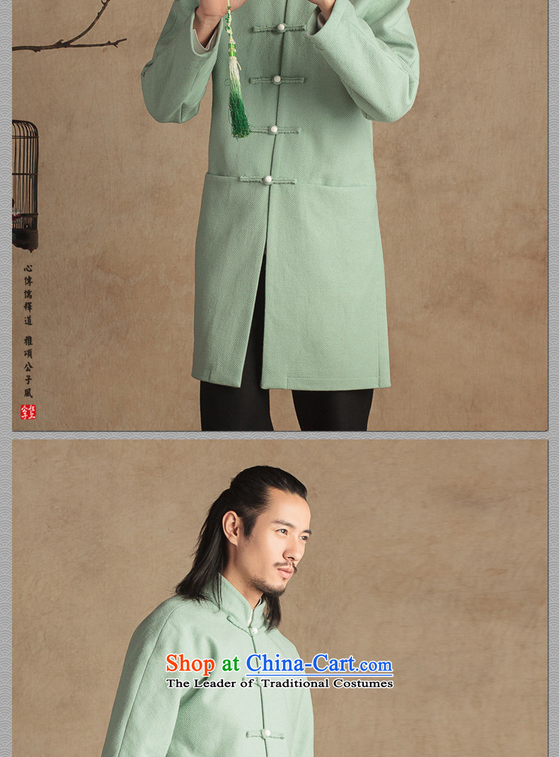 Cd 3 China wind is Arabic wool a Tang Dynasty Chinese male national dress coats and stylish casual jacket winter Bluetooth big white (L) Picture, prices, brand platters! The elections are supplied in the national character of distribution, so action, buy now enjoy more preferential! As soon as possible.