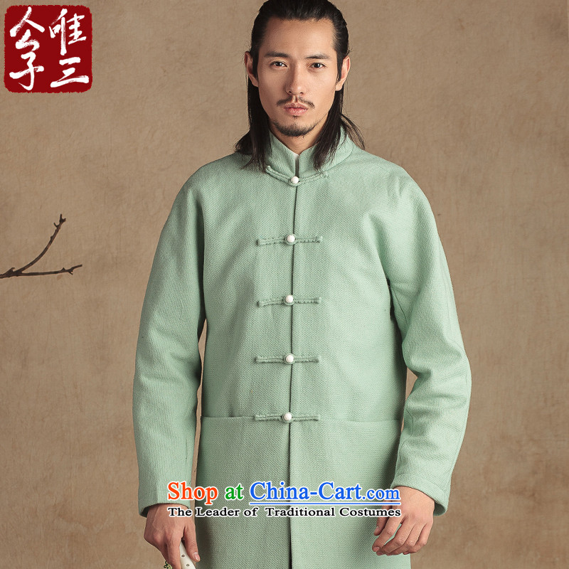 Cd 3 China wind is Arabic wool a Tang Dynasty Chinese male national dress coats and stylish casual jacket winter Bluetooth big white (L), CD 3 , , , shopping on the Internet