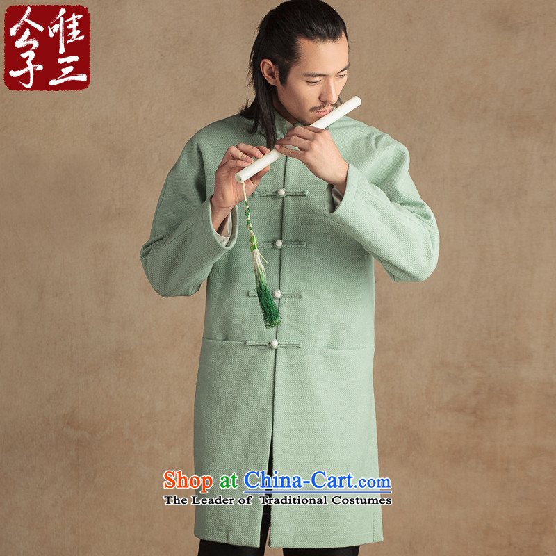 Cd 3 China wind is Arabic wool a Tang Dynasty Chinese male national dress coats and stylish casual jacket winter Bluetooth big white (L), CD 3 , , , shopping on the Internet