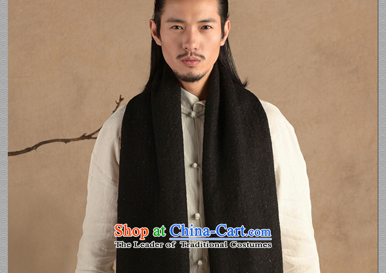 Cd 3 Model China wind wool men scarf Chinese cashmere shawls winter long new large black (L) picture Hyun, prices, brand platters! The elections are supplied in the national character of distribution, so action, buy now enjoy more preferential! As soon as possible.