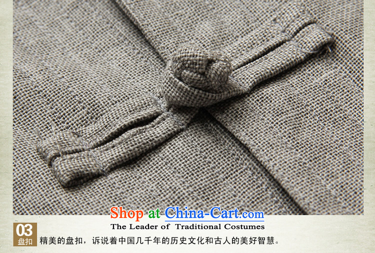 The new 2015 Yang Shuai linen men Tang dynasty short-sleeved shirt Chinese clothing summer China wind up charge-back collar manually shirts and beige short-sleeved T-shirt (40/170) Picture, prices, brand platters! The elections are supplied in the national character of distribution, so action, buy now enjoy more preferential! As soon as possible.