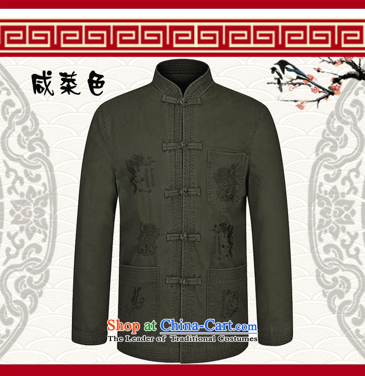 Nigeria following the new spring 2015) older boys father installed China wind collar men Tang jacket khaki 185 pictures, prices, brand platters! The elections are supplied in the national character of distribution, so action, buy now enjoy more preferential! As soon as possible.