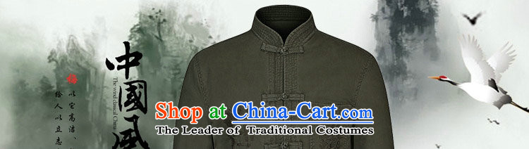 It during the Spring and Autumn in New Elderly Men's Mock-Neck Tang dynasty modern pure cotton China wind load dad embroidery Tang jackets black 185 pictures, prices, brand platters! The elections are supplied in the national character of distribution, so action, buy now enjoy more preferential! As soon as possible.