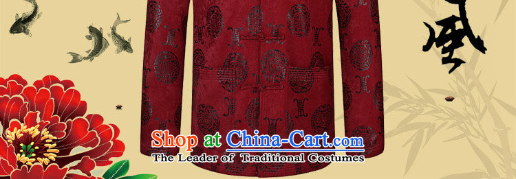 It during the Spring and Autumn in New older men Tang Dynasty Chinese collar improved father boxed modern Tang dynasty pure cotton retro jacket color navy 190 pictures, prices, brand platters! The elections are supplied in the national character of distribution, so action, buy now enjoy more preferential! As soon as possible.