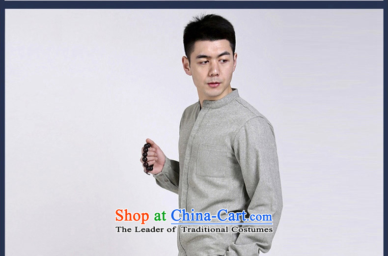 China wind cotton linen APEC men middle-aged men's shirts l Sau San leisure shirt jacket green XXL picture, prices, brand platters! The elections are supplied in the national character of distribution, so action, buy now enjoy more preferential! As soon as possible.