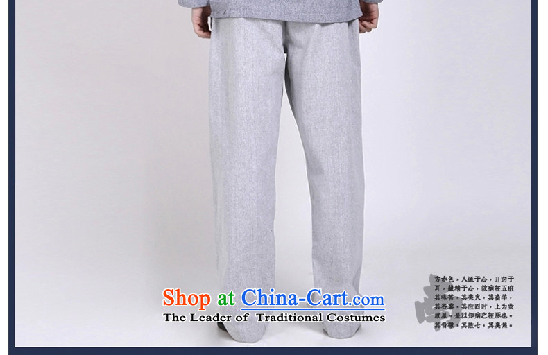 The original motion hill people China wind cotton linen tunic men Chinese shirt long-sleeved T-shirt and leisure relaxd Gray L picture, prices, brand platters! The elections are supplied in the national character of distribution, so action, buy now enjoy more preferential! As soon as possible.