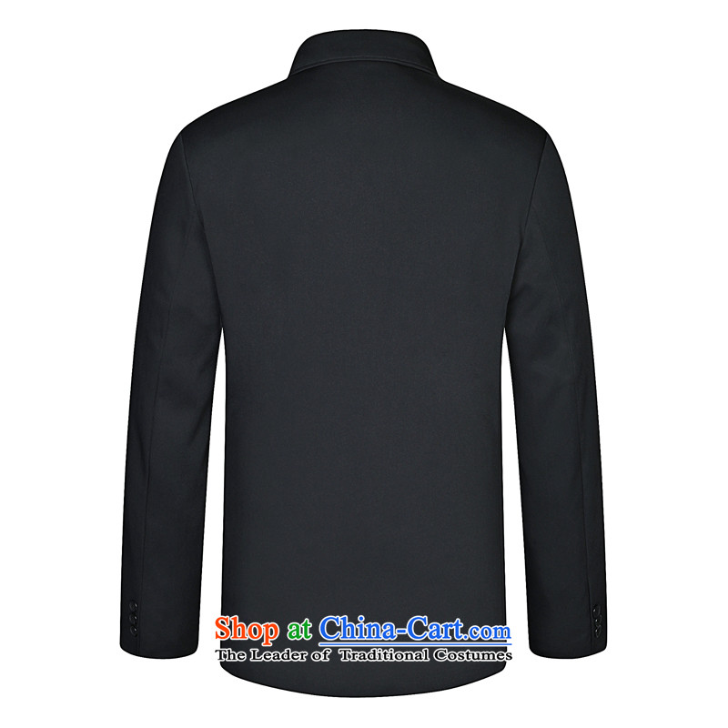 Mr James TIEN repeatedly autumn and winter new elderly men Chinese tunic jacket older persons serving China wind Dad Zhongshan clothing on a dark blue聽72(165)聽聽170/72, deep blue double-joon , , , shopping on the Internet