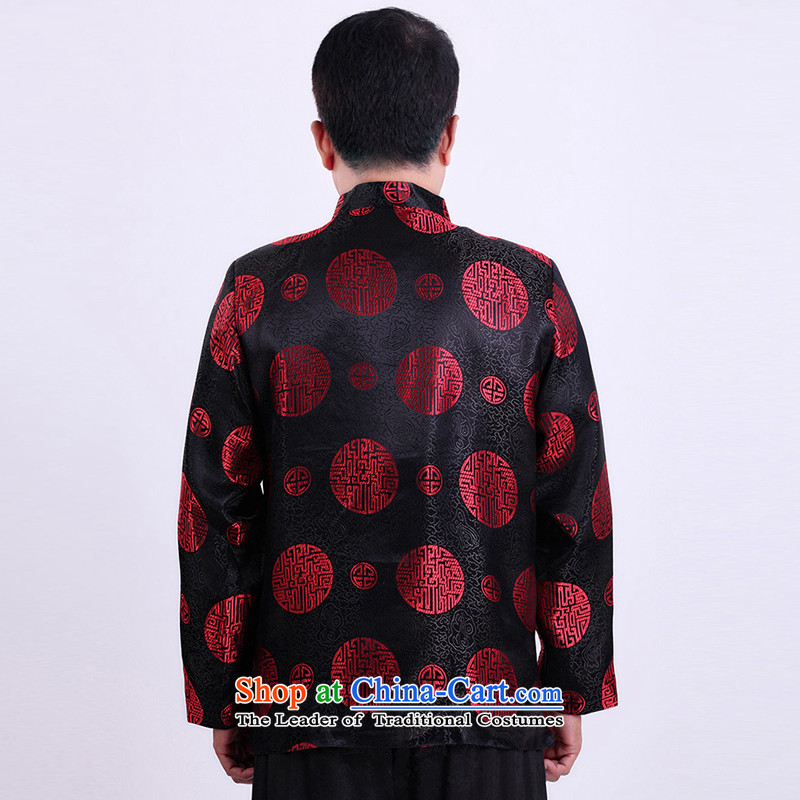 There is a property in the Chinese Tang dynasty men's older men and thick robe larger men Tang dynasty winter coats and spring older persons Shou Tang dynasty coffee-colored with a Chinese XXL, (wuyouwuyu) , , , shopping on the Internet