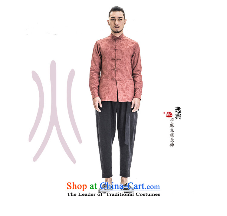 To new spring 2015 Tree China wind Tang replacing men's shirts Mock-Neck Shirt Chinese long-sleeved Sau San men bamboo cyan small picture, prices, brand platters! The elections are supplied in the national character of distribution, so action, buy now enjoy more preferential! As soon as possible.