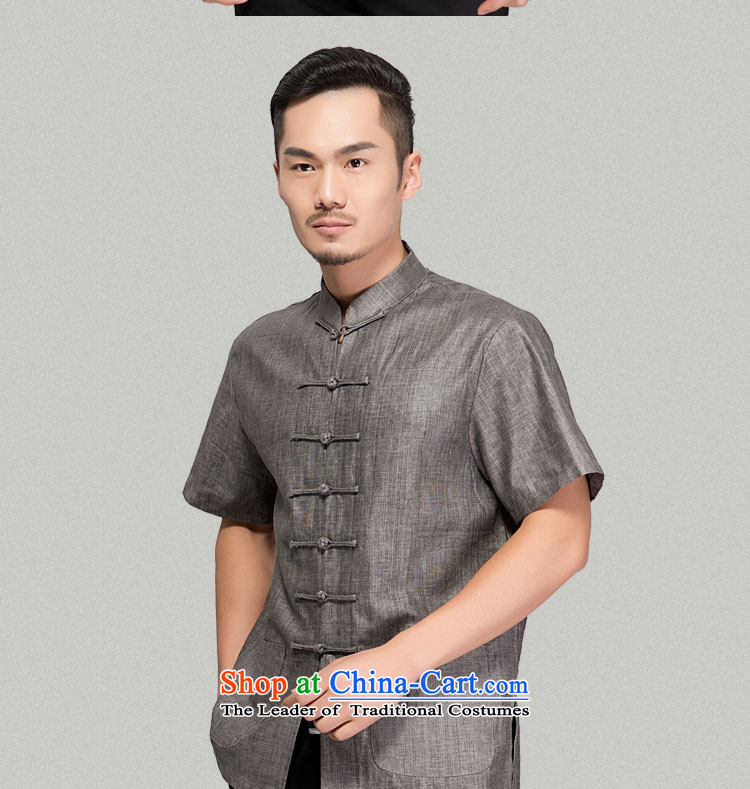 - Wolf JEYA-WOLF, New Tang dynasty men's short-sleeved T-shirt cotton linen advanced light summer of Tang Dynasty MEN'S NATIONAL leisure, handcrafted m Yellow 180/XL picture, prices, brand platters! The elections are supplied in the national character of distribution, so action, buy now enjoy more preferential! As soon as possible.