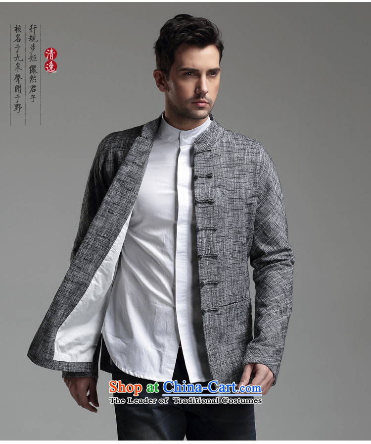 Azzu defense (azouari) China wind men Sau San Tong boxed long-sleeved Chinese cotton jacket carbon L picture, prices, brand platters! The elections are supplied in the national character of distribution, so action, buy now enjoy more preferential! As soon as possible.