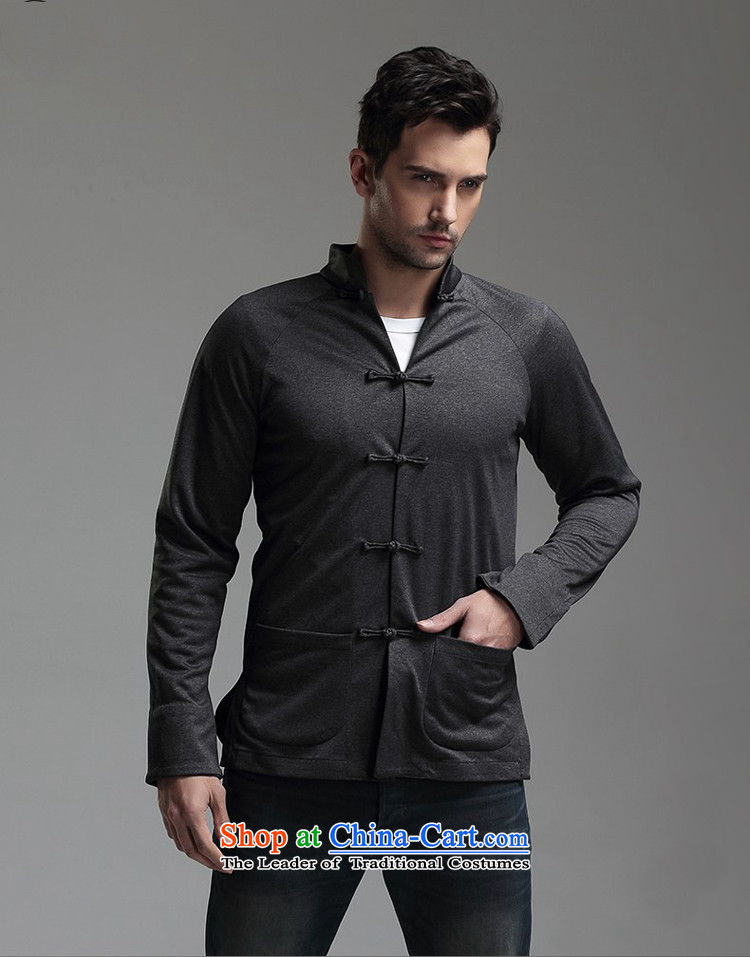Azzu defense (azouari) China wind men Sau San Tong boxed long-sleeved leisure denim jacket black M picture, prices, brand platters! The elections are supplied in the national character of distribution, so action, buy now enjoy more preferential! As soon as possible.