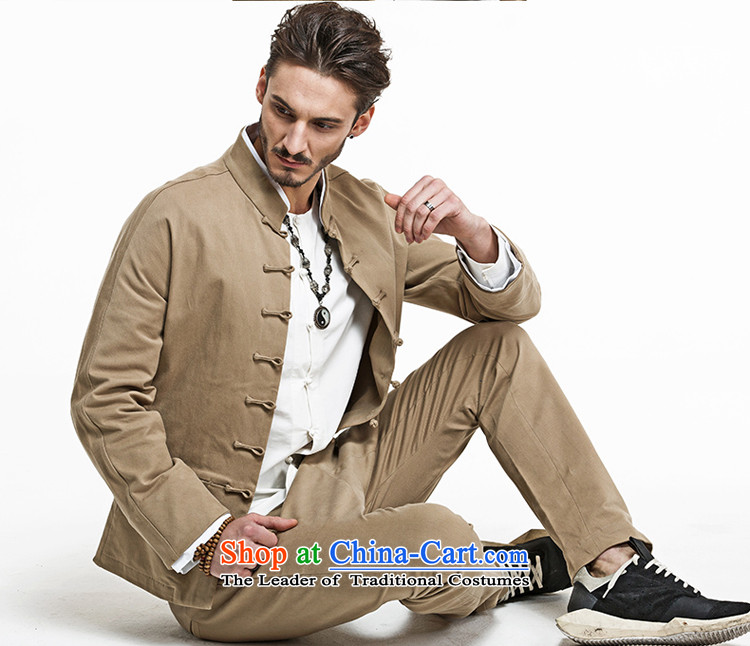 Azzu defense (azouari) China wind men Sau San Tong boxed long-sleeved thick-Neck Jacket khaki M picture, prices, brand platters! The elections are supplied in the national character of distribution, so action, buy now enjoy more preferential! As soon as possible.