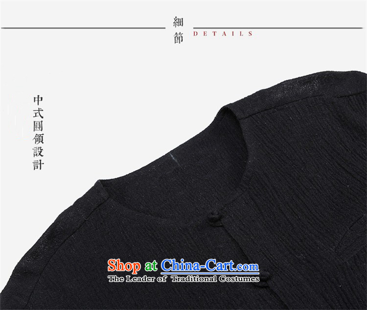 Azzu defense (azouari) China wind men long-sleeved shirt, linen/cotton Sau San leisure round-neck collar wrinkle Ma Tei s pictures, price black, brand platters! The elections are supplied in the national character of distribution, so action, buy now enjoy more preferential! As soon as possible.