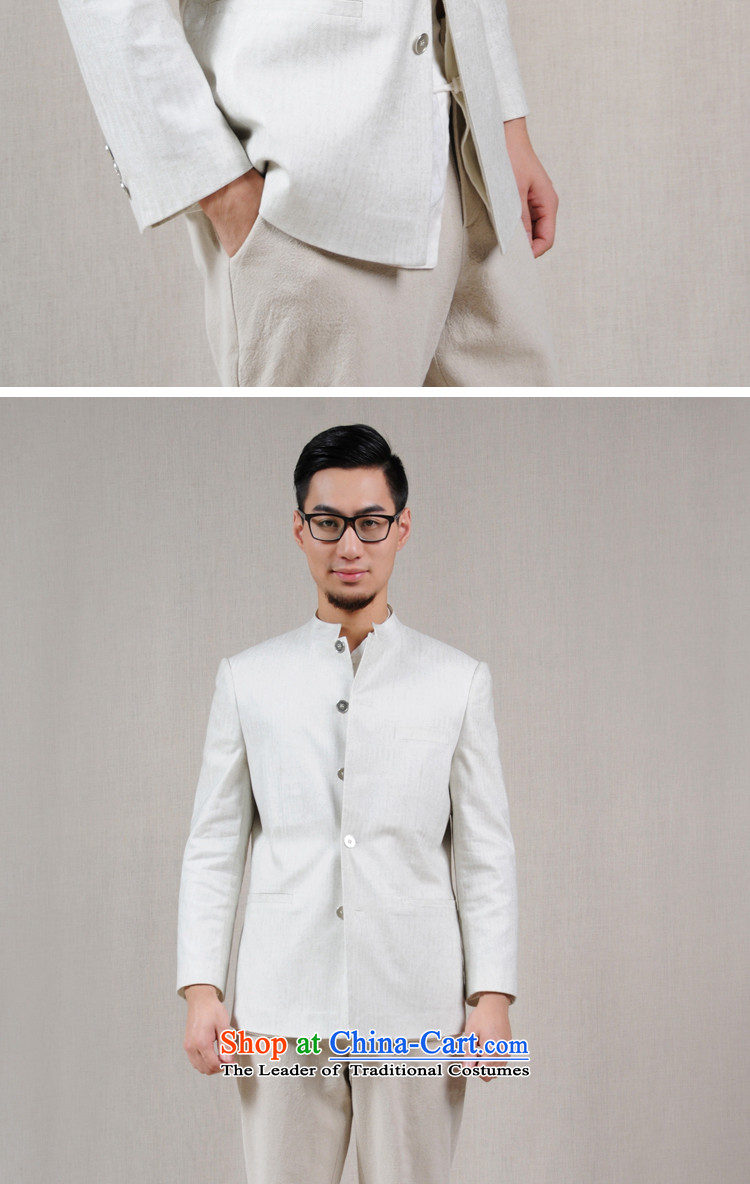 Azzu defense (azouari) original antique improved Chinese cotton linen men's jackets spring men shirt XL180/96 white picture, prices, brand platters! The elections are supplied in the national character of distribution, so action, buy now enjoy more preferential! As soon as possible.
