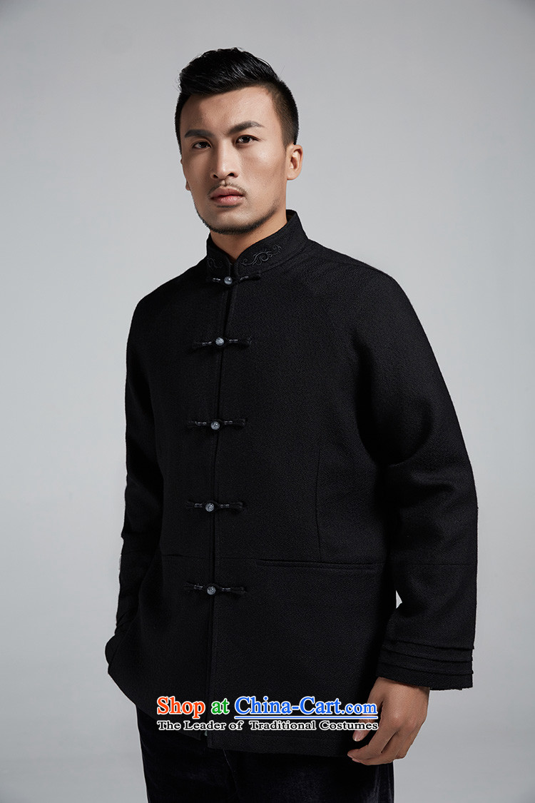 De Fudo Mahayana China wind improved stylish men Tang dynasty 2015 autumn and winter of Chinese three-tier cuff leisure jacket black 46/L picture, prices, brand platters! The elections are supplied in the national character of distribution, so action, buy now enjoy more preferential! As soon as possible.