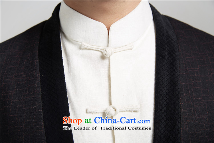 De Fudo South Pavilion Chinese gross men? Tang Dynasty Chinese Dress windbreaker minimalist atmosphere Sau San Chinese wind spring and autumn of 2015 men's black L picture, prices, brand platters! The elections are supplied in the national character of distribution, so action, buy now enjoy more preferential! As soon as possible.